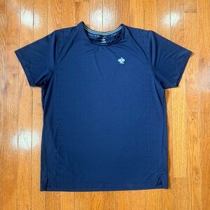 Rabbit Men's Medium Race Pace Tee Short Sleeve T-Shirt Running Perforations